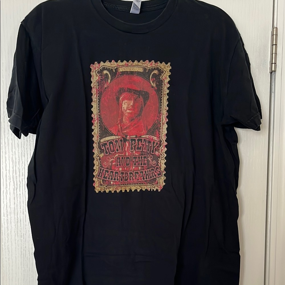 Tom Petty and the Heartbreakers Black T-Shirt